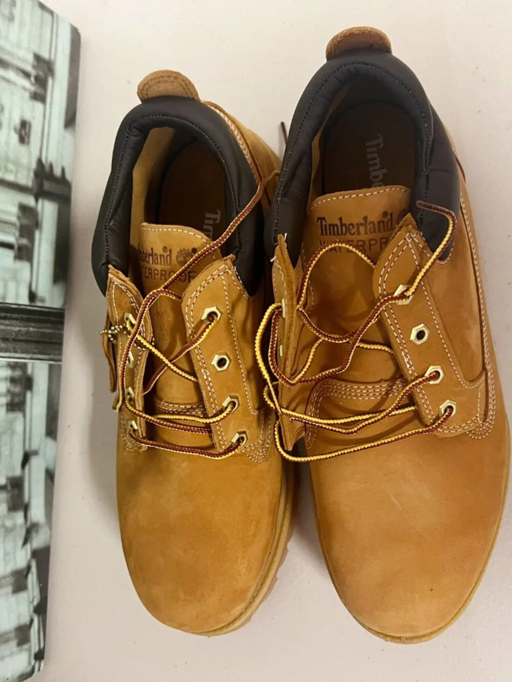 Timberland TB073538 Men’s Wheat Waterproof Low Top Oxford Work Boots